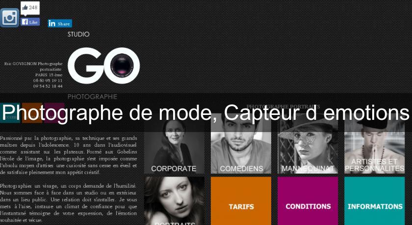 Photographe de mode, Capteur d'emotions Photographe de mode, Capteur d'emotions