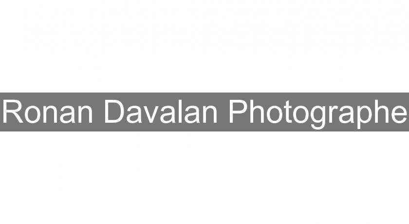Ronan Davalan Photographe Ronan Davalan Photographe