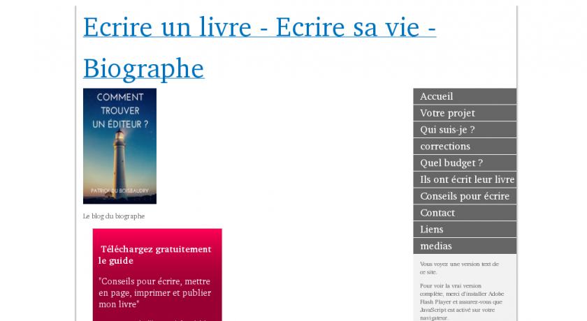 biographe pour particulier biographe pour particulier