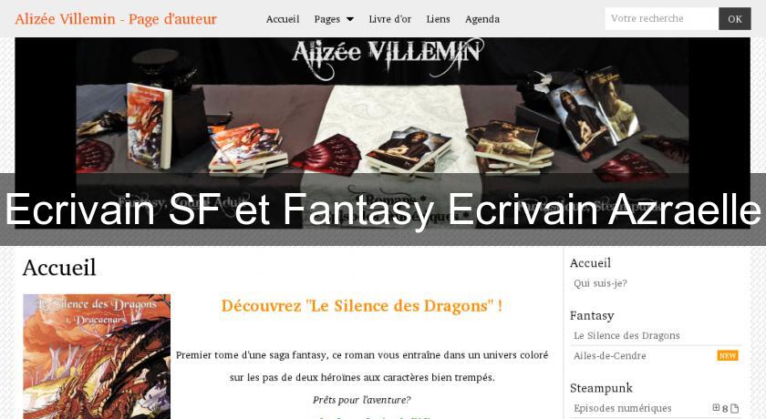 Ecrivain SF et Fantasy Ecrivain Azraelle Ecrivain SF et Fantasy Ecrivain Azraelle