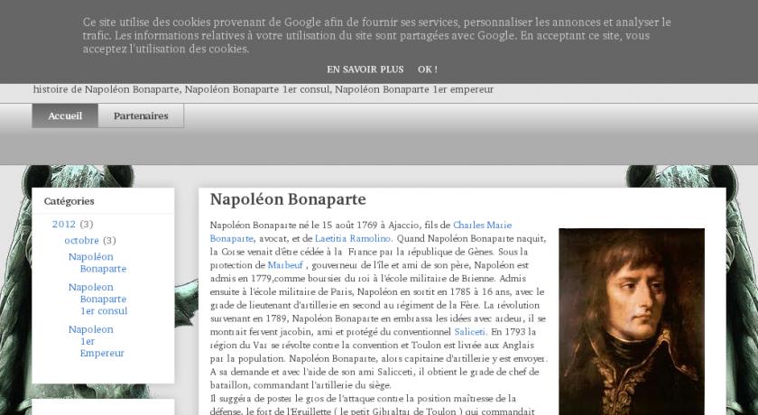 L'histoire de Napoléon Ier L'histoire de Napoléon Ier