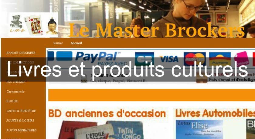 Livres et produits culturels Livres et produits culturels