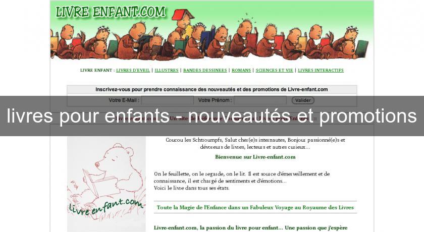 livres pour enfants - nouveautés et promotions livres pour enfants - nouveautés et promotions