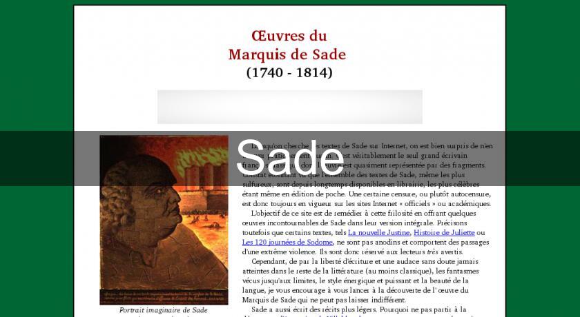Sade Sade