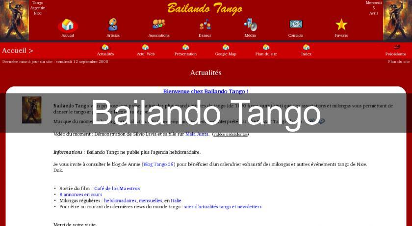 Bailando Tango Bailando Tango