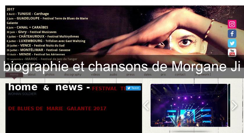 biographie et chansons de Morgane Ji biographie et chansons de Morgane Ji
