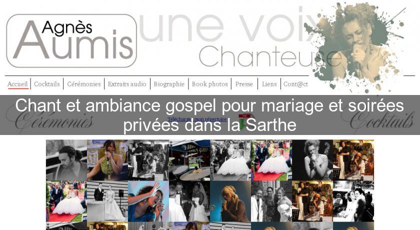 Chant et ambiance gospel pour mariage et soirées privées dans la Sarthe Chant et ambiance gospel pour mariage et soirées privées dans la Sarthe