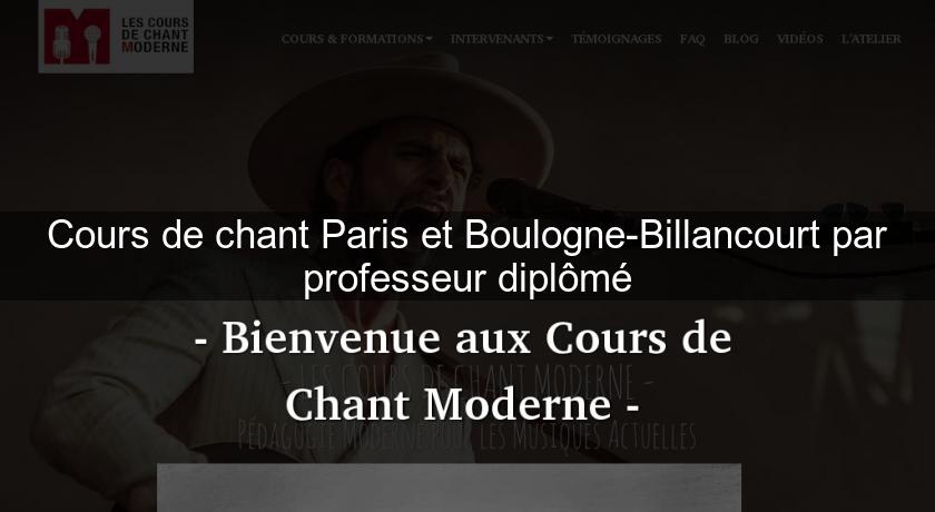 Cours de chant Paris et Boulogne-Billancourt par professeur diplômé Cours de chant Paris et Boulogne-Billancourt par professeur diplômé