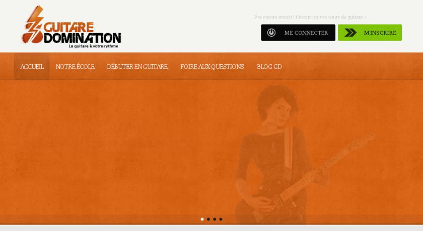 Cours de guitare en ligne Cours de guitare en ligne