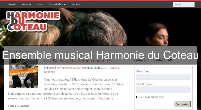 Ensemble musical Harmonie du Coteau Ensemble musical Harmonie du Coteau