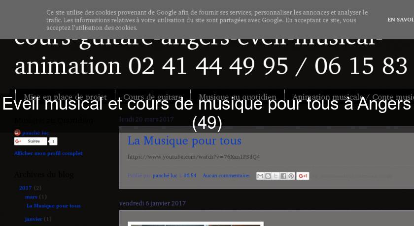 Eveil musical et cours de musique pour tous à Angers (49) Eveil musical et cours de musique pour tous à Angers (49)