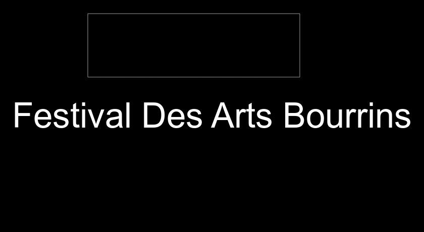 Festival Des Arts Bourrins Festival Des Arts Bourrins