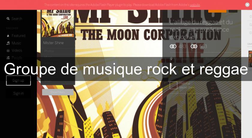 Groupe de musique rock et reggae Groupe de musique rock et reggae