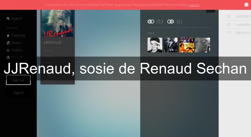 JJRenaud, sosie de Renaud Sechan JJRenaud, sosie de Renaud Sechan