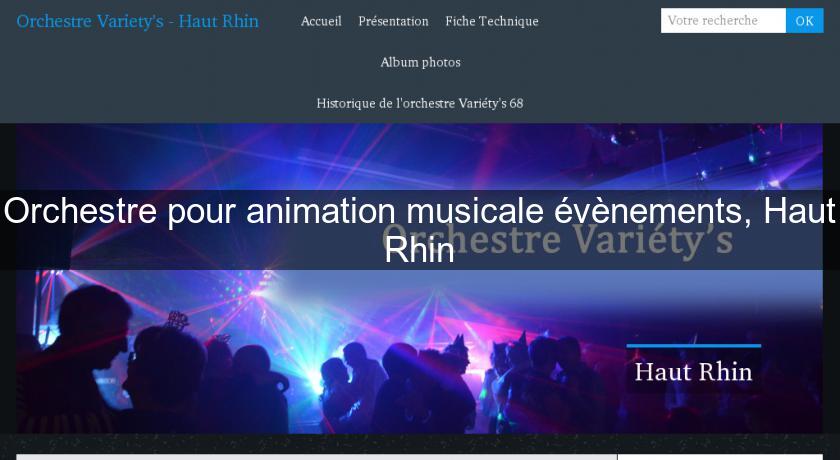 Orchestre pour animation musicale évènements, Haut Rhin Orchestre pour animation musicale évènements, Haut Rhin