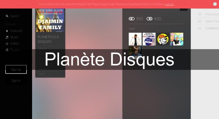 Planète Disques Planète Disques