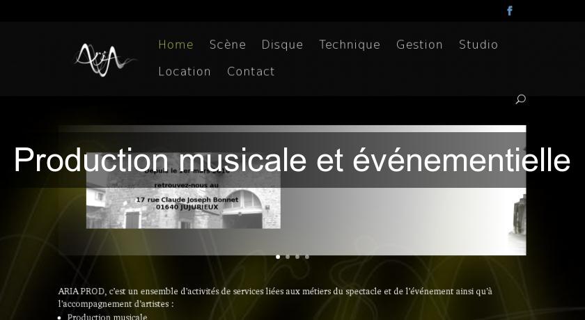 Production musicale et événementielle Production musicale et événementielle