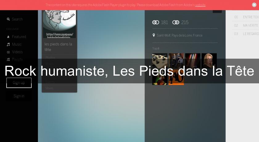 Rock humaniste, Les Pieds dans la Tête Rock humaniste, Les Pieds dans la Tête