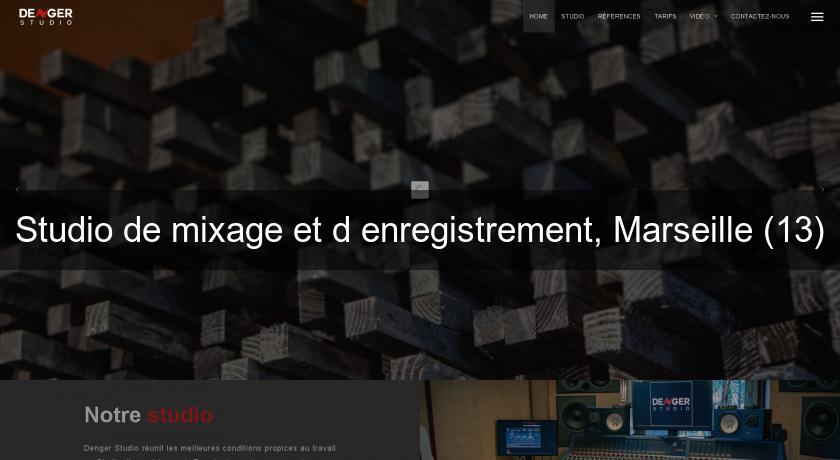 Studio de mixage et d'enregistrement, Marseille (13) Studio de mixage et d'enregistrement, Marseille (13)