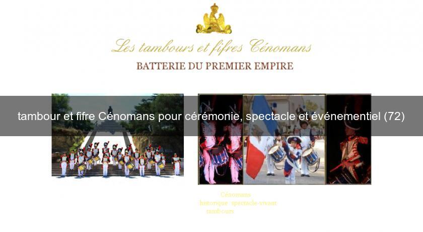 tambour et fifre Cénomans pour cérémonie, spectacle et événementiel (72) tambour et fifre Cénomans pour cérémonie, spectacle et événementiel (72)