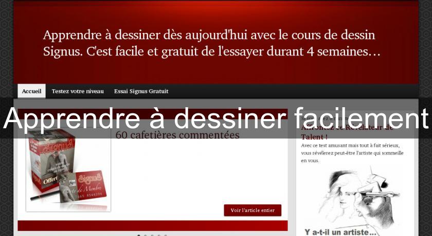 Apprendre à dessiner facilement Apprendre à dessiner facilement