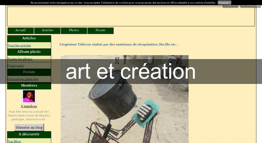 art et création art et création