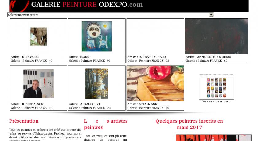 Création de site spécialisé galerie d'art virtuelle Création de site spécialisé galerie d'art virtuelle