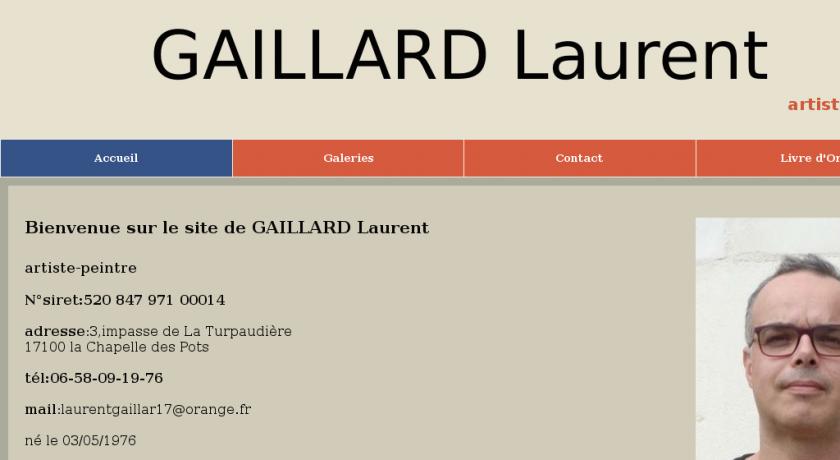 Gaillard Laurent artiste-peintre Gaillard Laurent artiste-peintre