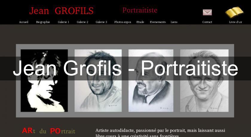 Jean Grofils - Portraitiste Jean Grofils - Portraitiste