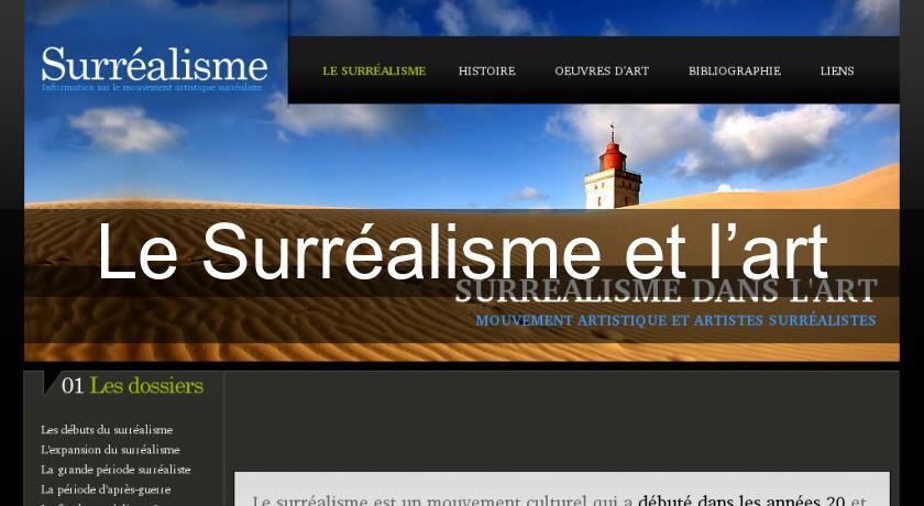 Le Surréalisme et l’art Le Surréalisme et l’art