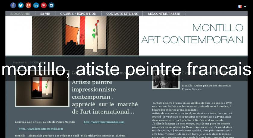 montillo, atiste peintre francais montillo, atiste peintre francais
