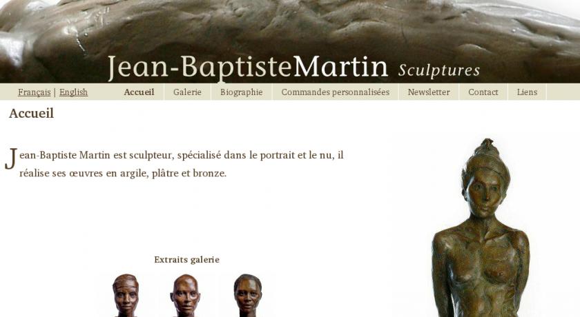 Jean-Baptiste Martin Sculptures Jean-Baptiste Martin Sculptures