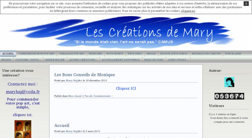 Les créations manuelles de Mary Les créations manuelles de Mary