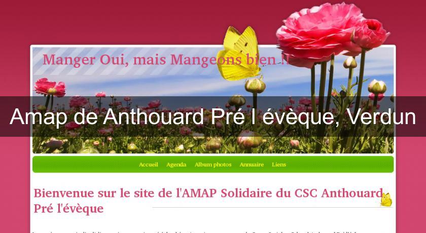 Amap de Anthouard Pré l'évèque, Verdun Amap de Anthouard Pré l'évèque, Verdun