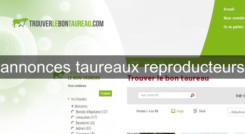 annonces taureaux reproducteurs annonces taureaux reproducteurs