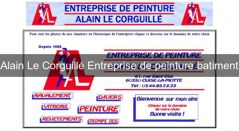 Alain Le Corguillé Entreprise de peinture batiment Alain Le Corguillé Entreprise de peinture batiment