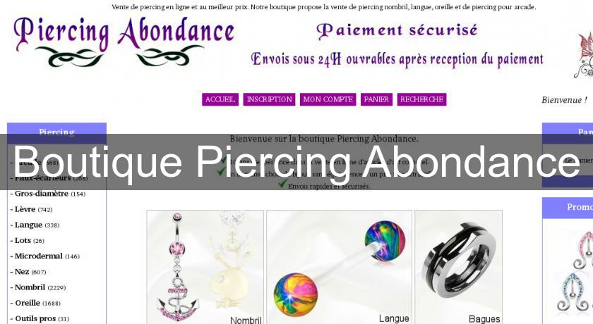 Boutique Piercing Abondance Boutique Piercing Abondance