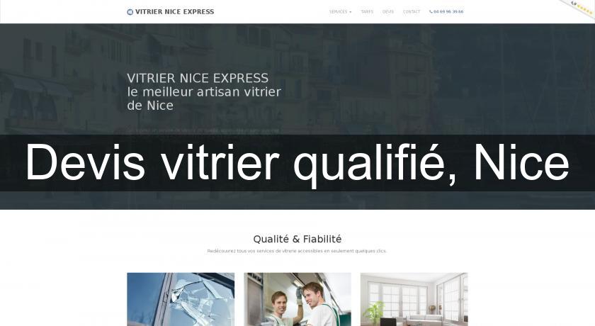 Devis vitrier qualifié, Nice Devis vitrier qualifié, Nice