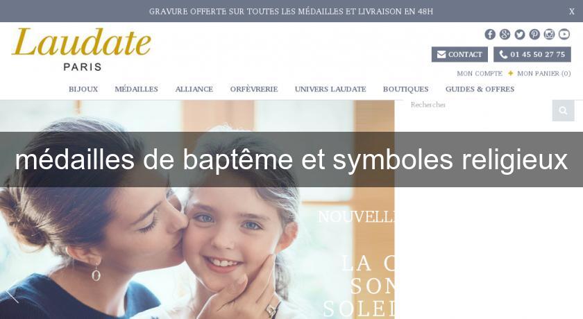médailles de baptême et symboles religieux médailles de baptême et symboles religieux
