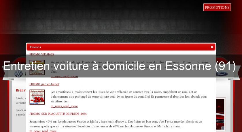 Entretien voiture à domicile en Essonne (91) Entretien voiture à domicile en Essonne (91)
