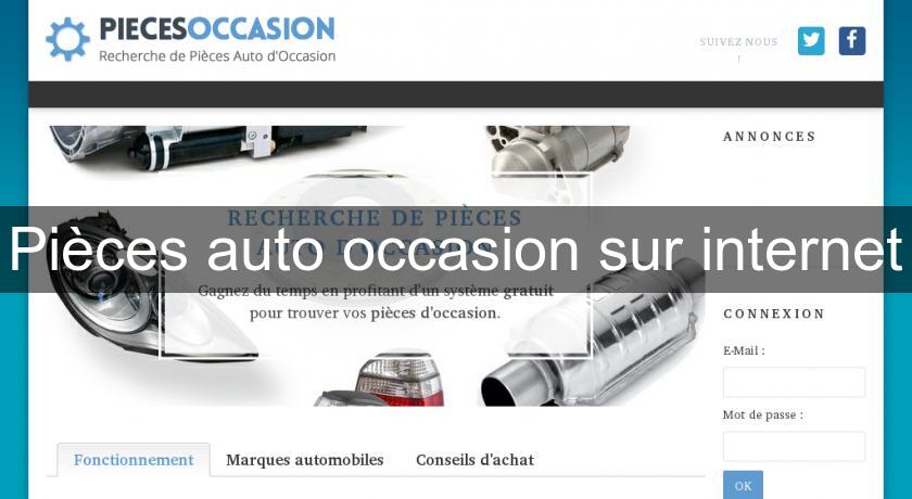 Pièces auto occasion sur internet Pièces auto occasion sur internet