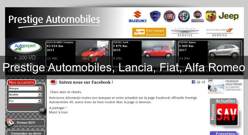 Prestige Automobiles, Lancia, Fiat, Alfa Romeo Prestige Automobiles, Lancia, Fiat, Alfa Romeo