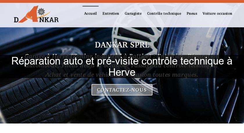 Réparation auto et pré-visite contrôle technique à Herve Réparation auto et pré-visite contrôle technique à Herve