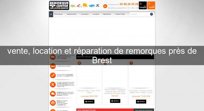 vente, location et réparation de remorques près de Brest vente, location et réparation de remorques près de Brest