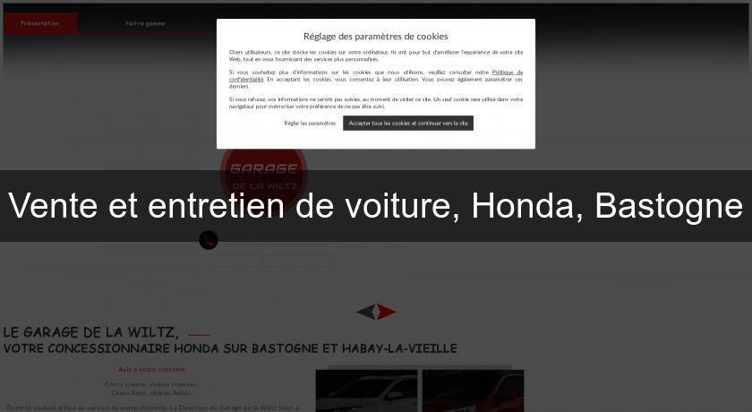 Vente et entretien de voiture, Honda, Bastogne Vente et entretien de voiture, Honda, Bastogne