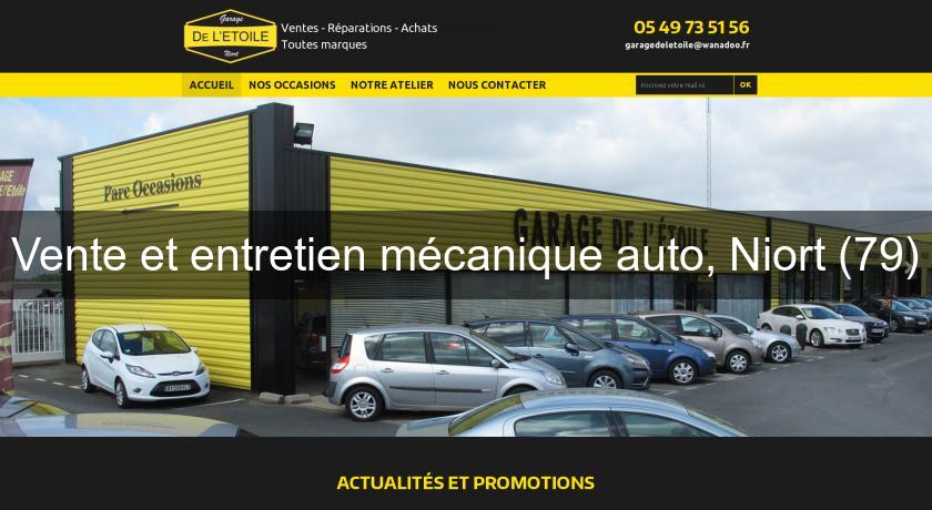 Vente et entretien mécanique auto, Niort (79) Vente et entretien mécanique auto, Niort (79)