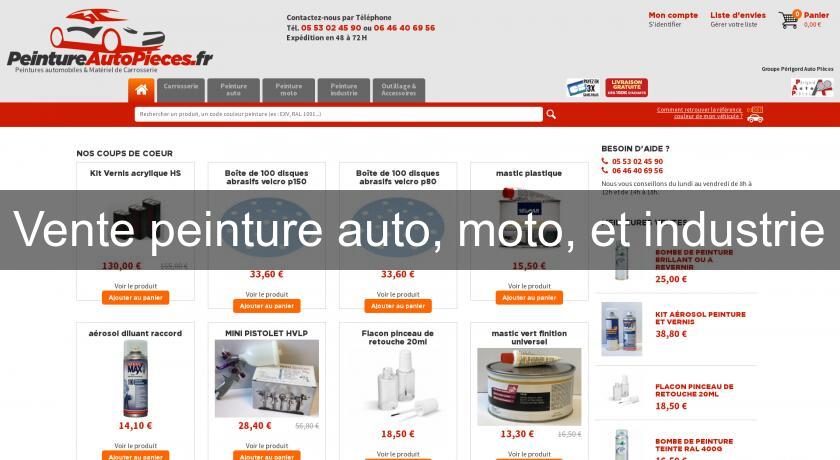 Vente peinture auto, moto, et industrie Vente peinture auto, moto, et industrie