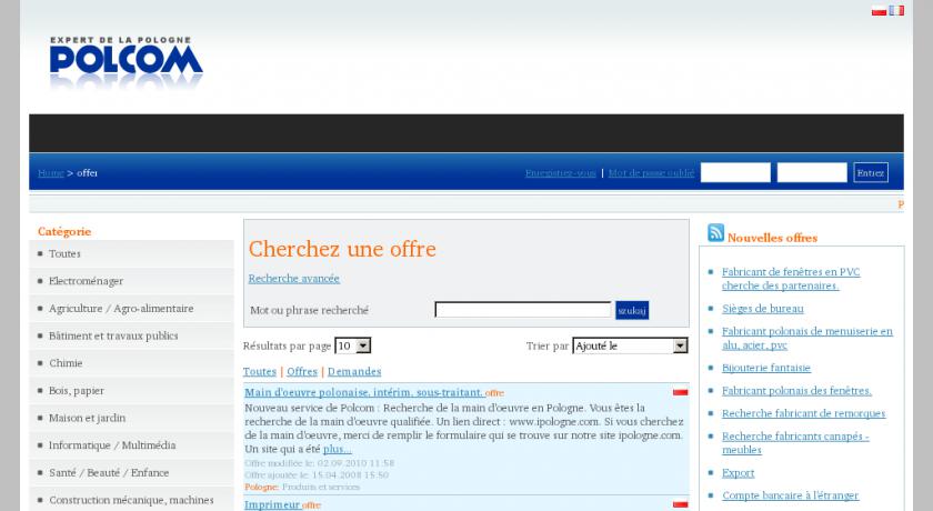 Annuaire des entreprises en Pologne - import-export. Annuaire des entreprises en Pologne - import-export.