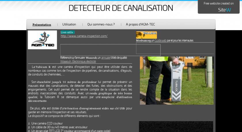 Caméra d'inspection de canalisations et conduits Caméra d'inspection de canalisations et conduits