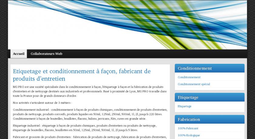conditionnement et étiquetage - Mg pro conditionnement et étiquetage - Mg pro